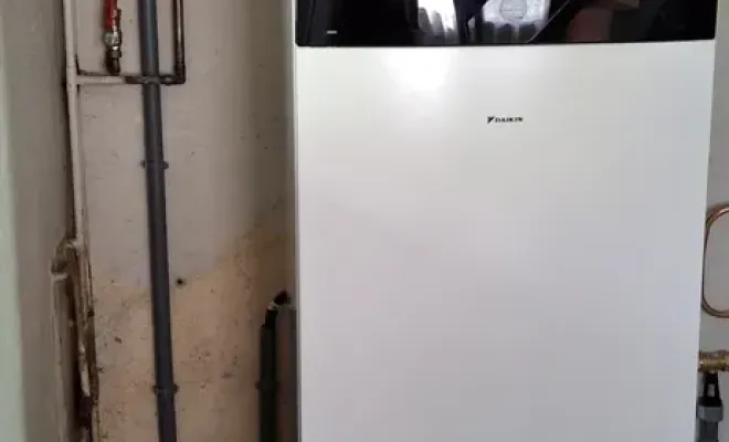 Installation d'une pompe à chaleur air-eau Daikin à Morcenx, Mont-de-Marsan, NEO CLIMAT