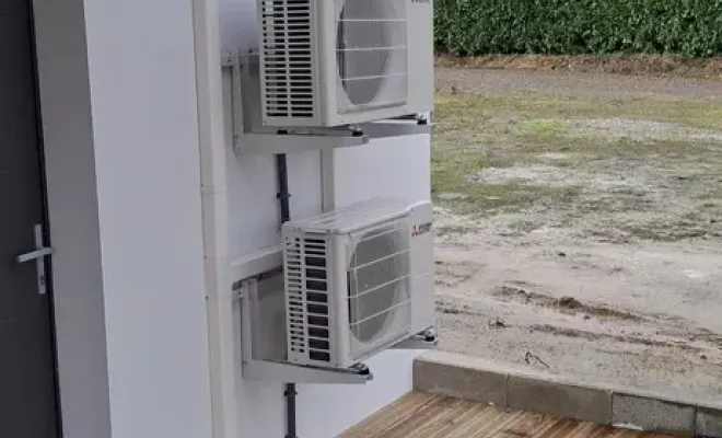 Reprise de chantier pour l'installation de deux pompes à chaleur air/air à Oeyreluy, Mont-de-Marsan, NEO CLIMAT