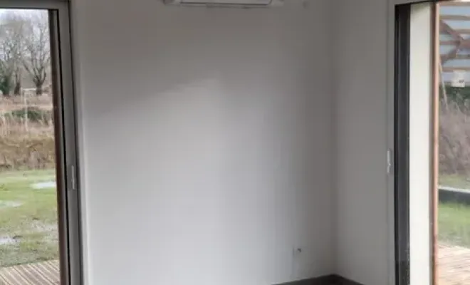 Reprise de chantier pour l'installation de deux pompes à chaleur air/air à Oeyreluy, Mont-de-Marsan, NEO CLIMAT