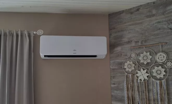 Installation d'une pac air en bi split de la marque atlantic sur la commune de Lesgor, Mont-de-Marsan, NEO CLIMAT