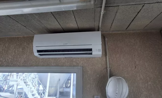 Installation de deux pompe à chaleur air air de marque Mitsubishi à la carriere Lafitte à Pontonx, Mont-de-Marsan, NEO CLIMAT