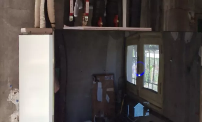 Installation d'une pac air eau daikin 8 kw avec production d'eau chaude à Tartas, Mont-de-Marsan, NEO CLIMAT