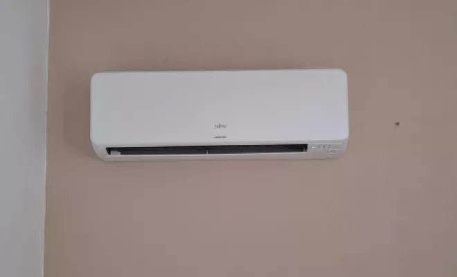 Installation d'une pac air en bi split de la marque atlantic sur la commune de Lesgor, Mont-de-Marsan, NEO CLIMAT