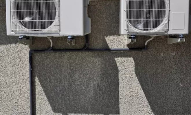 Installation de deux pompe à chaleur air air de marque Mitsubishi à la carriere Lafitte à Pontonx, Mont-de-Marsan, NEO CLIMAT